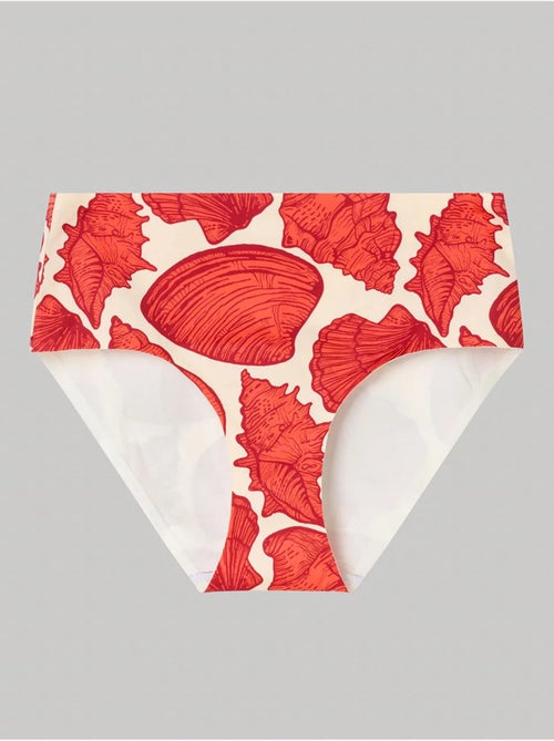 Slip bikini alto - Kiabi