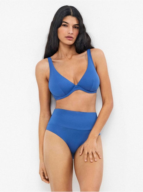Slip bikini alto multiposizione - Kiabi Slip bikini alto multiposizione - Kiabi