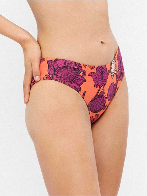 Slip bikini alto stampato - Kiabi Slip bikini alto stampato - Kiabi