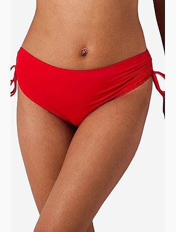 Slip bikini basic a vita alta con anello penti