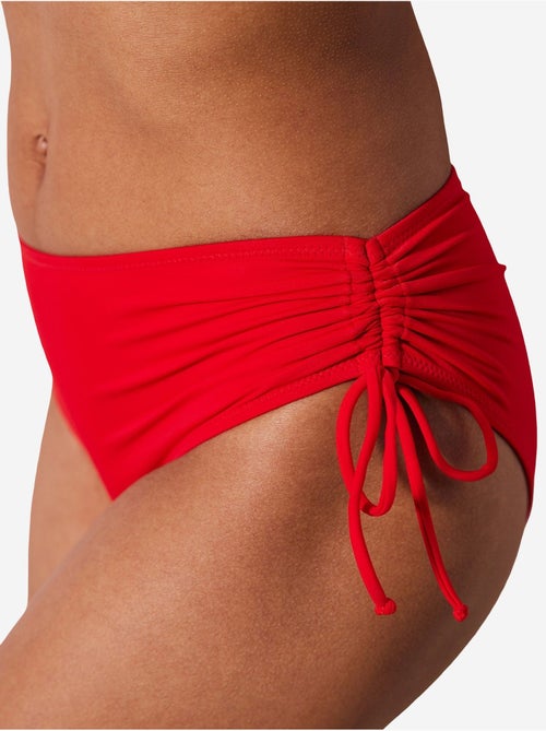Slip bikini basic a vita alta con anello penti - Kiabi