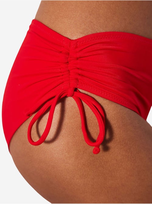 Slip bikini basic a vita alta con anello penti - Kiabi