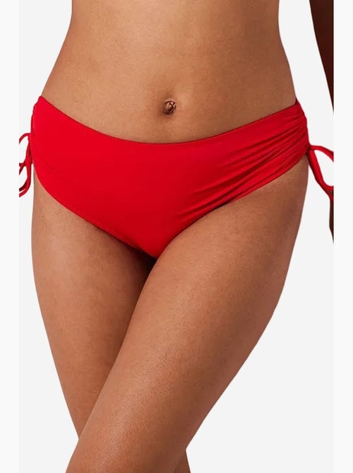 Slip bikini basic a vita alta con anello penti - Kiabi