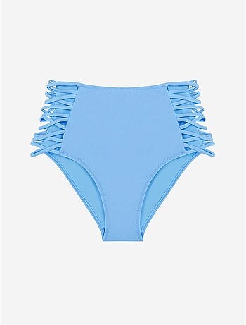 Slip bikini basic a vita alta con dettagli con laccetti laterali penti