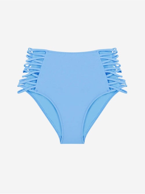 Slip bikini basic a vita alta con dettagli con laccetti laterali penti - Kiabi