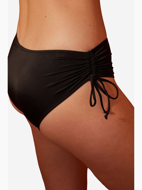 Slip bikini basic a vita alta con laccio penti - Kiabi