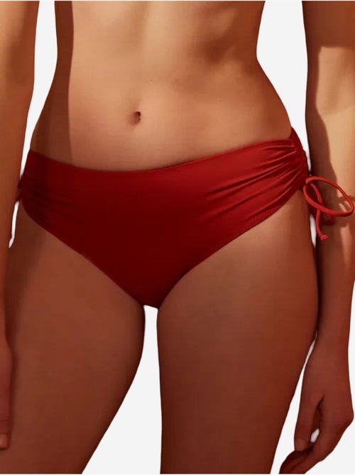 Slip bikini basic a vita alta con laccio penti - Kiabi