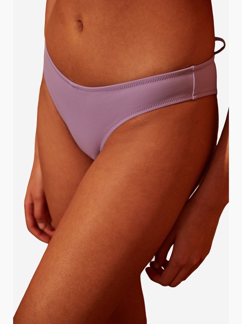 Slip bikini basic cheeky penti Lavanda - Kiabi
