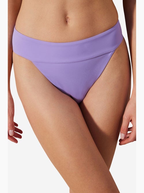 Slip bikini basic con cintura penti - Kiabi Slip bikini basic con cintura penti - Kiabi