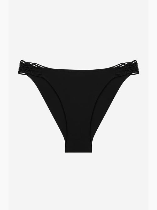 Slip bikini basic con dettagli macramè sui lati penti - Kiabi