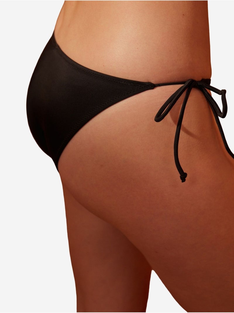Slip bikini basic donna penti Nero - Kiabi
