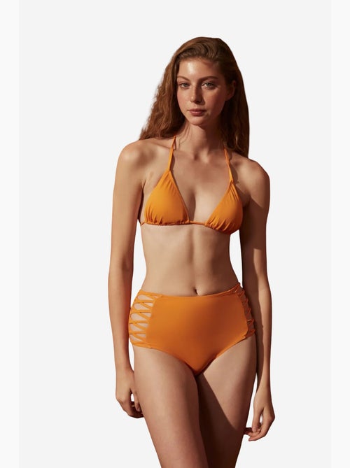 Slip bikini basic high fashion penti - Kiabi Slip bikini basic high fashion penti - Kiabi