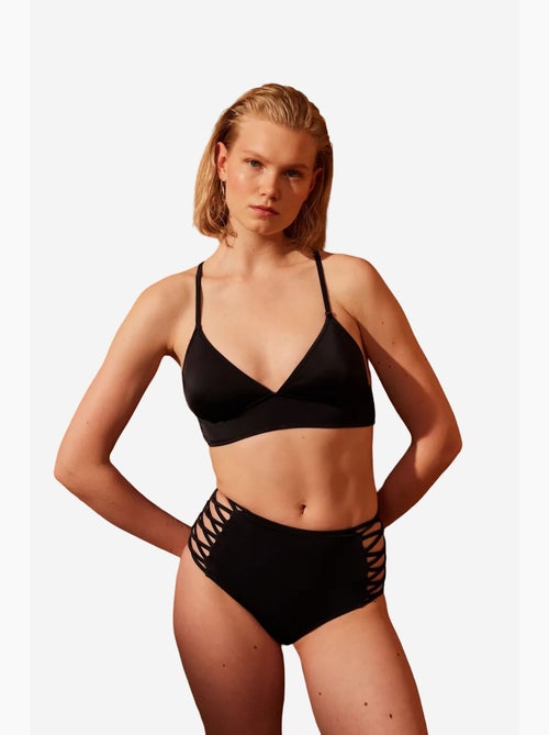 Slip bikini basic high fashion penti - Kiabi Slip bikini basic high fashion penti - Kiabi