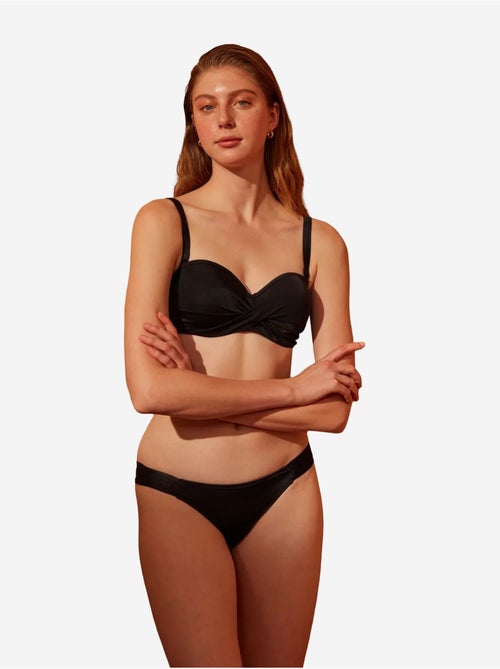 Slip bikini basic hipkini penti - Kiabi Slip bikini basic hipkini penti - Kiabi