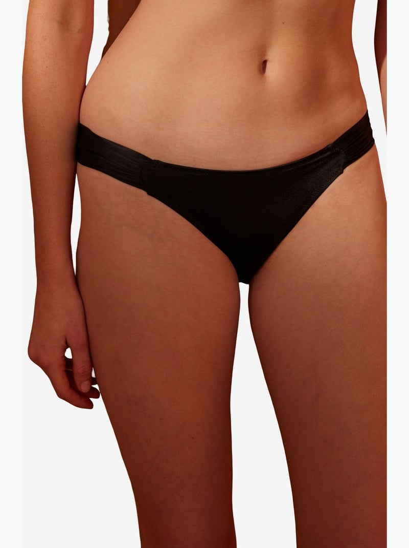 Slip bikini basic hipkini penti Nero - Kiabi