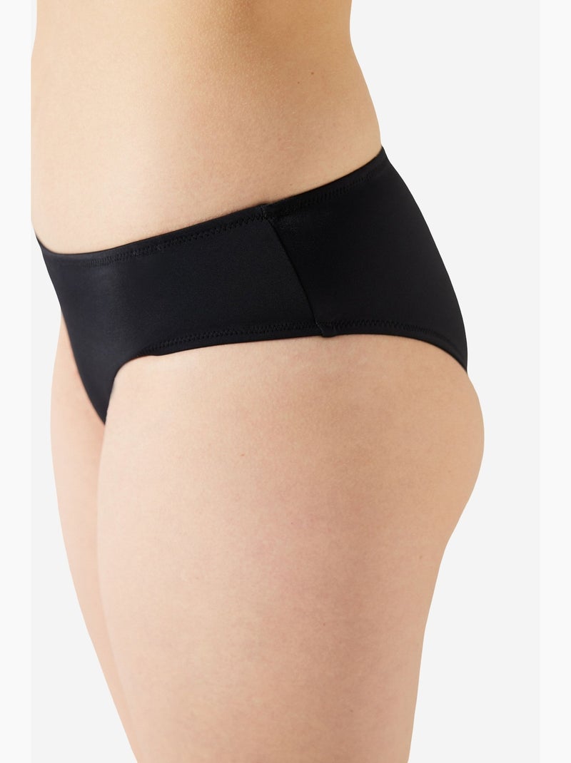 Slip bikini basic hipster penti Nero - Kiabi