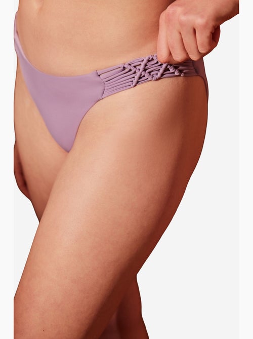 Slip bikini basic macrame penti - Kiabi