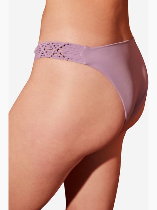 Slip bikini basic macrame penti - Kiabi