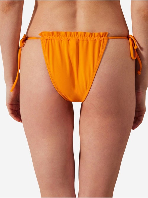 Slip bikini basic super frill penti - Kiabi Slip bikini basic super frill penti - Kiabi