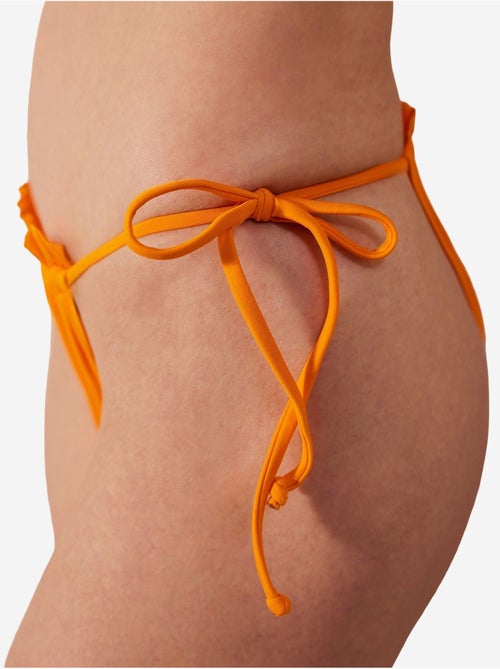 Slip bikini basic super frill penti - Kiabi Slip bikini basic super frill penti - Kiabi