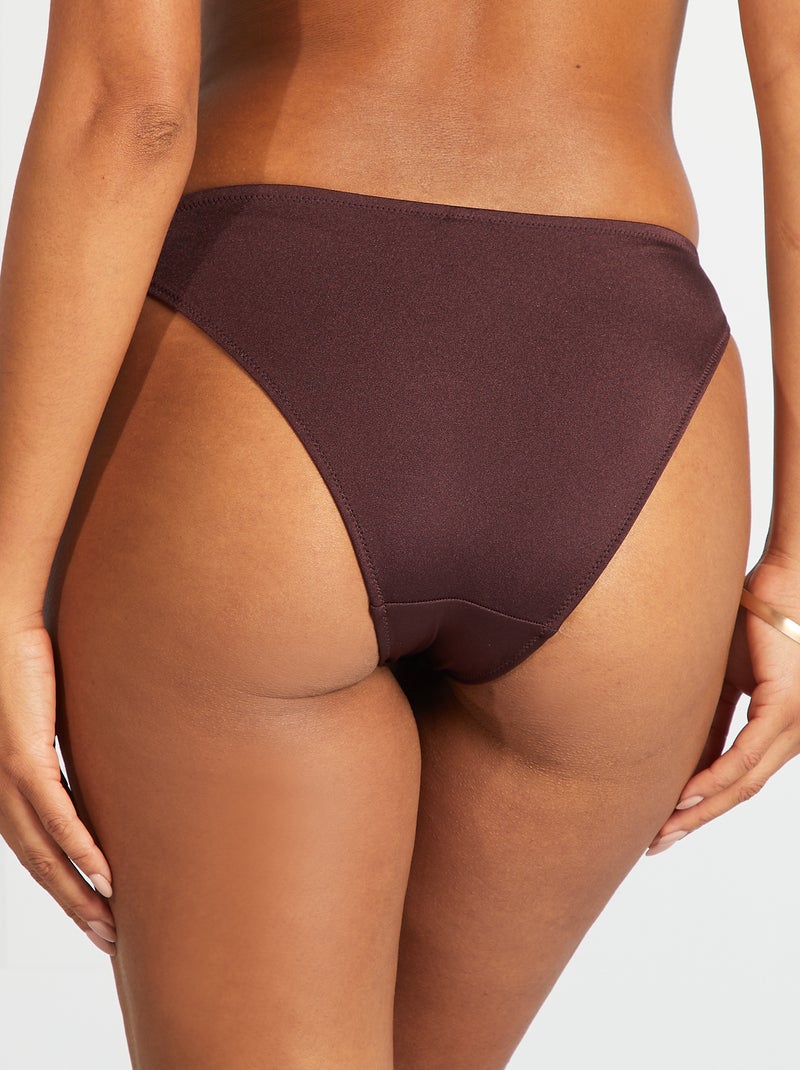 Slip bikini basici VIOLA - Kiabi