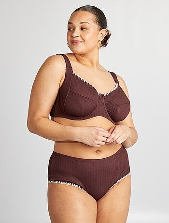 Slip bikini bicolore