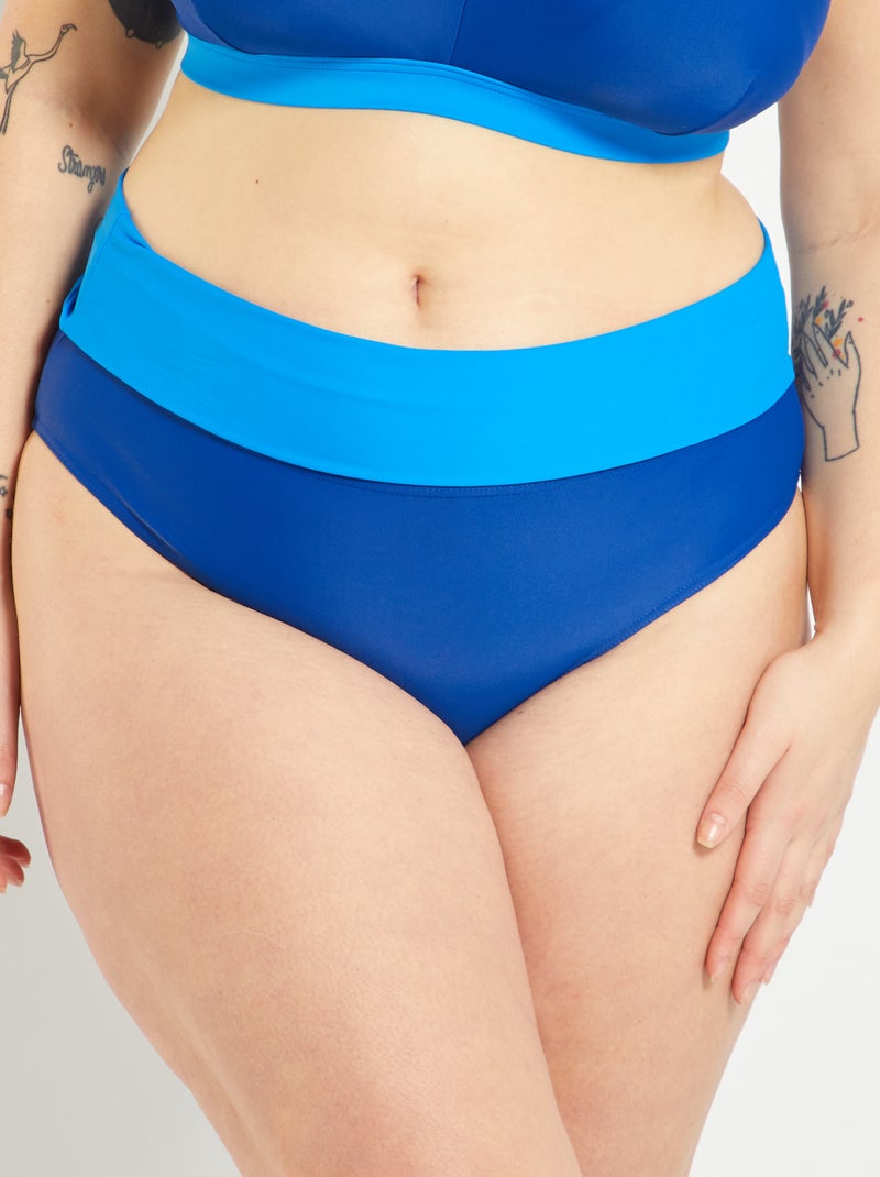 Slip bikini BLU - Kiabi