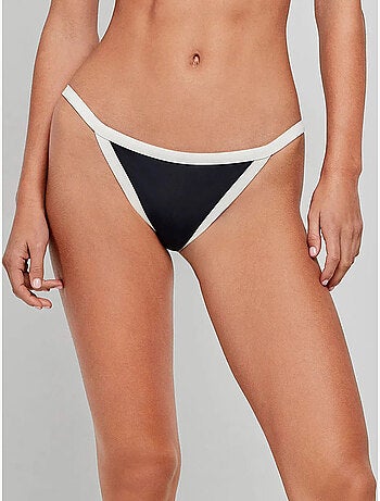 Slip bikini bordi a contrasto