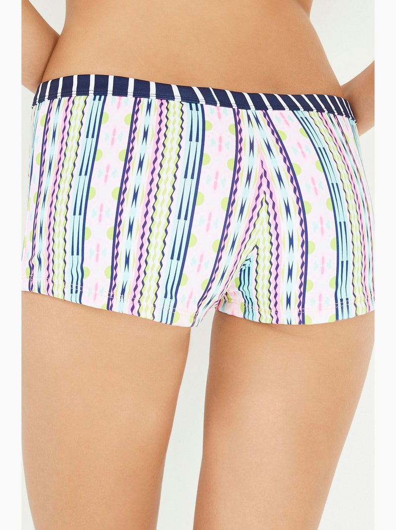 Slip bikini boxer paradise bird penti Bianco - Kiabi