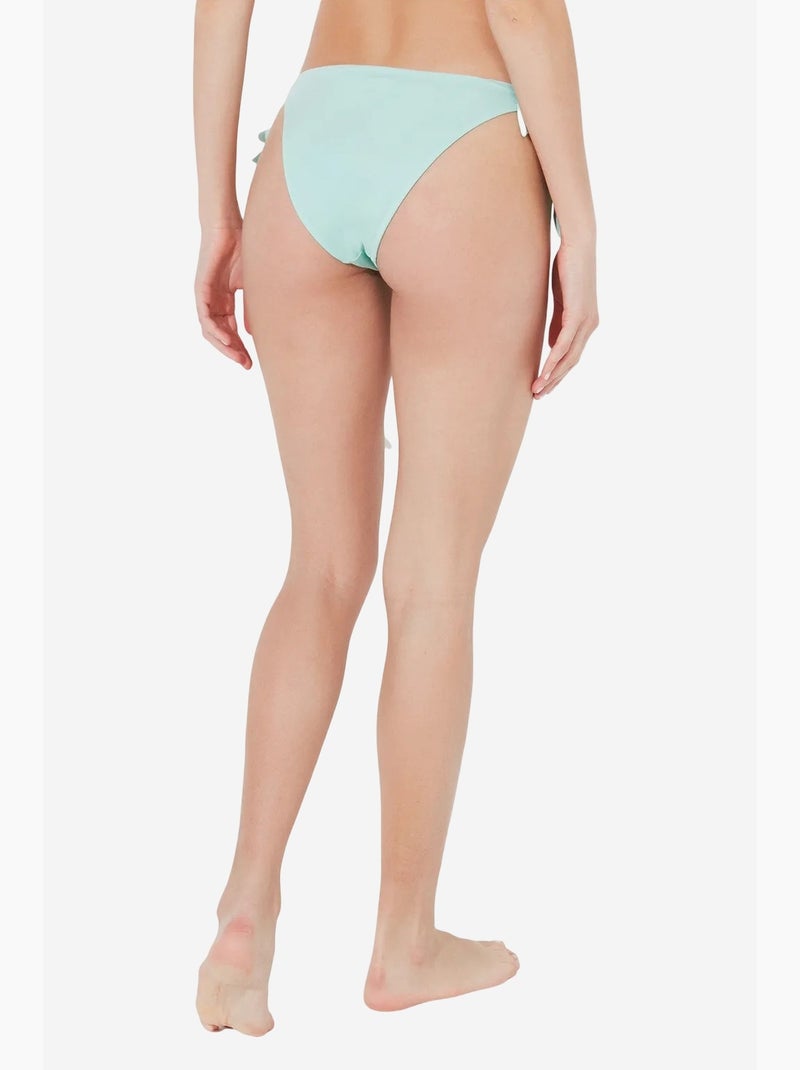 Slip bikini brasiliano basic penti Verde menta - Kiabi