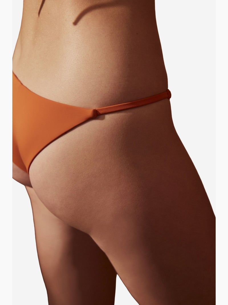 Slip bikini brasiliano basic super penti Arancione - Kiabi