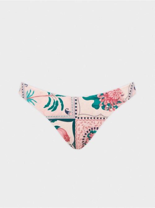 Slip bikini brasiliano con taglio a v - Kiabi