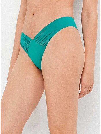Slip bikini brasiliano con taglio v