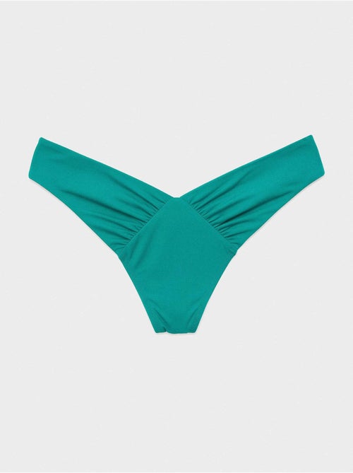 Slip bikini brasiliano con taglio v - Kiabi Slip bikini brasiliano con taglio v - Kiabi