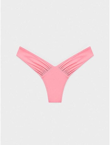 Slip bikini brasiliano con taglio v