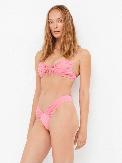 Slip bikini brasiliano con taglio v - Kiabi