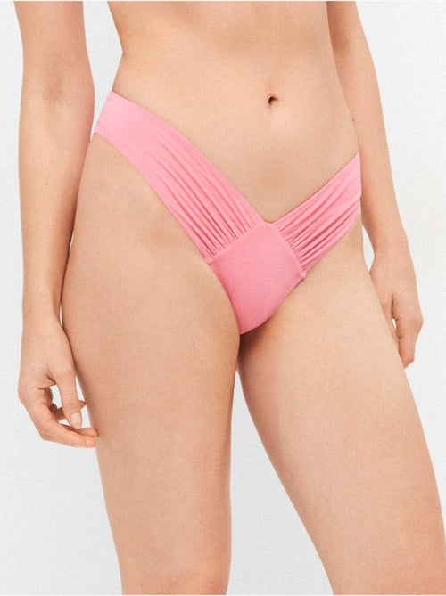 Slip bikini brasiliano con taglio v - Kiabi