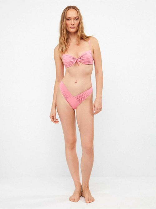 Slip bikini brasiliano con taglio v - Kiabi