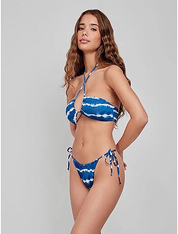 Slip bikini brasiliano fantasia tie-dye