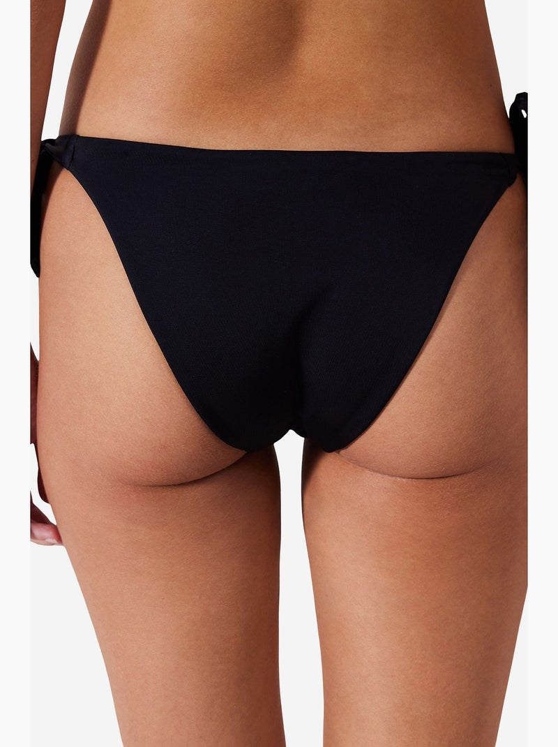 Slip bikini brasiliano penti Nero - Kiabi