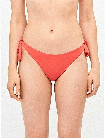 Slip bikini brasiliano regolabile