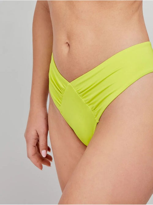 Slip bikini brasiliano taglio a v - Kiabi
