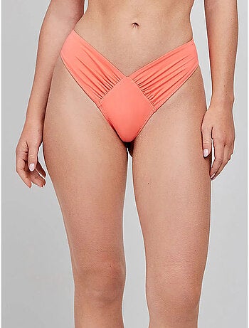 Slip bikini brasiliano taglio a v