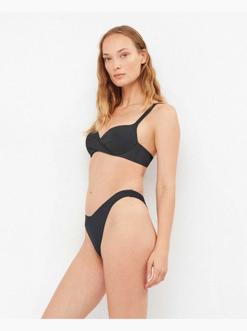 Slip bikini brasiliano taglio a v - Kiabi Slip bikini brasiliano taglio a v - Kiabi