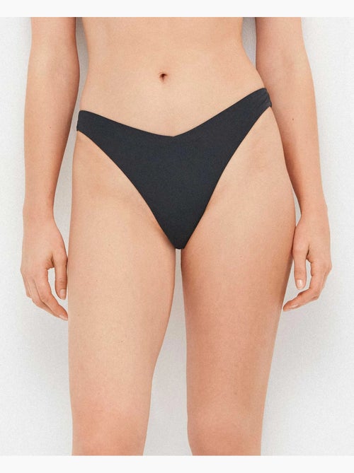 Slip bikini brasiliano taglio a v - Kiabi Slip bikini brasiliano taglio a v - Kiabi
