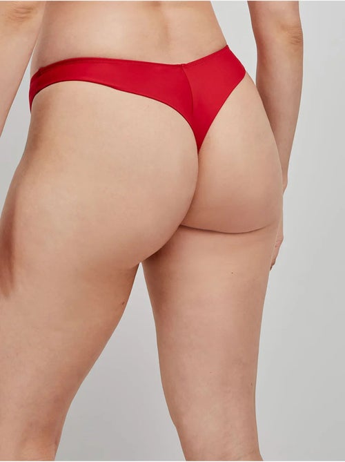 Slip bikini brasiliano taglio a v - Kiabi Slip bikini brasiliano taglio a v - Kiabi