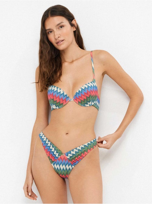 Slip bikini brasiliano taglio v - Kiabi Slip bikini brasiliano taglio v - Kiabi