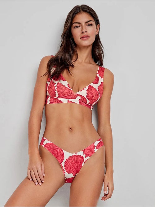 Slip bikini brasiliano taglio v - Kiabi