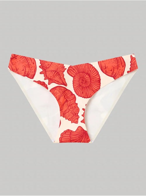 Slip bikini brasiliano taglio v - Kiabi
