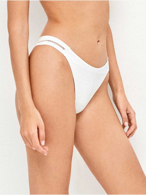 Slip bikini brasiliano traforato - Kiabi
